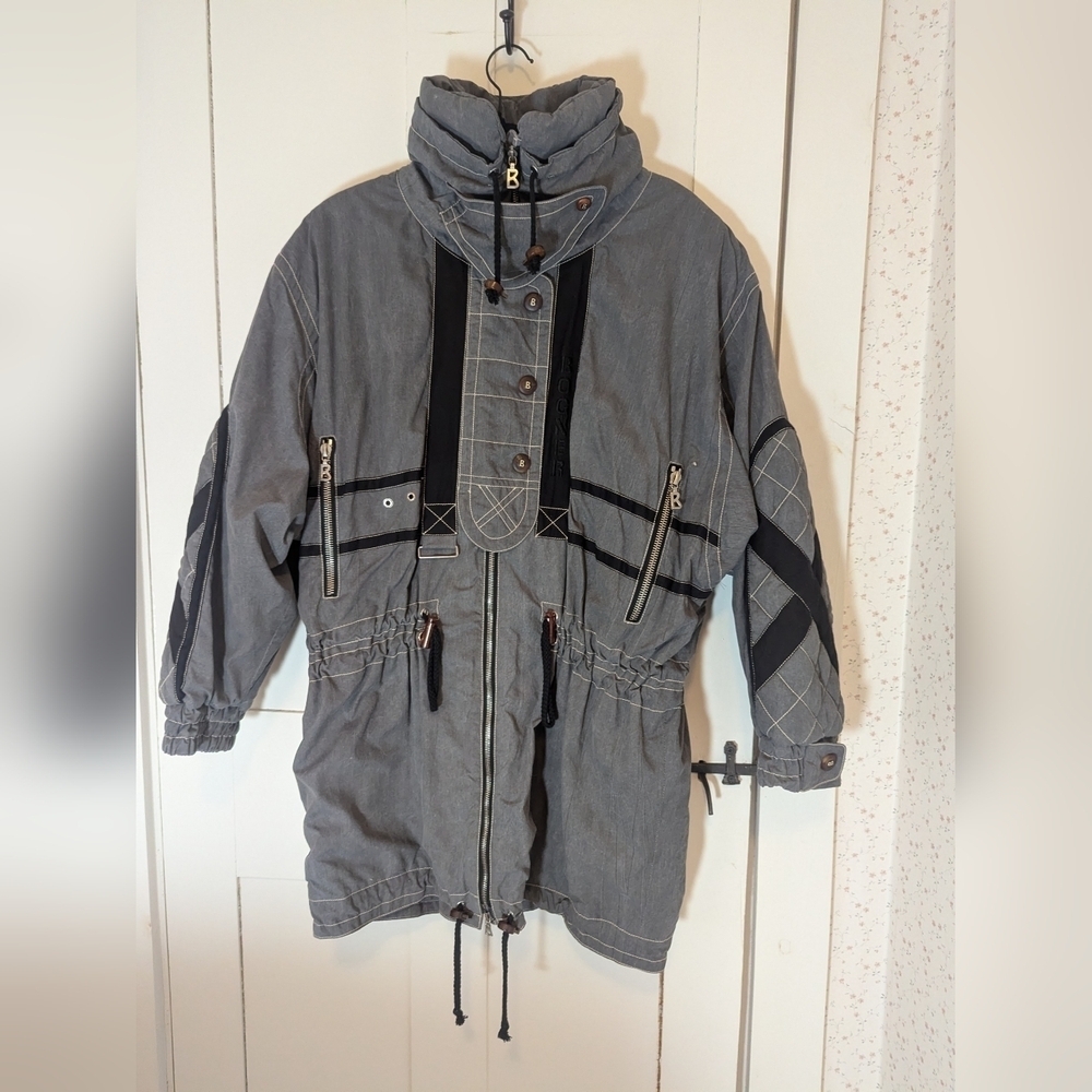 🩶 Bogner Womens Jacket 10 Technical Winter Sports Athletic Ski Snow Board
